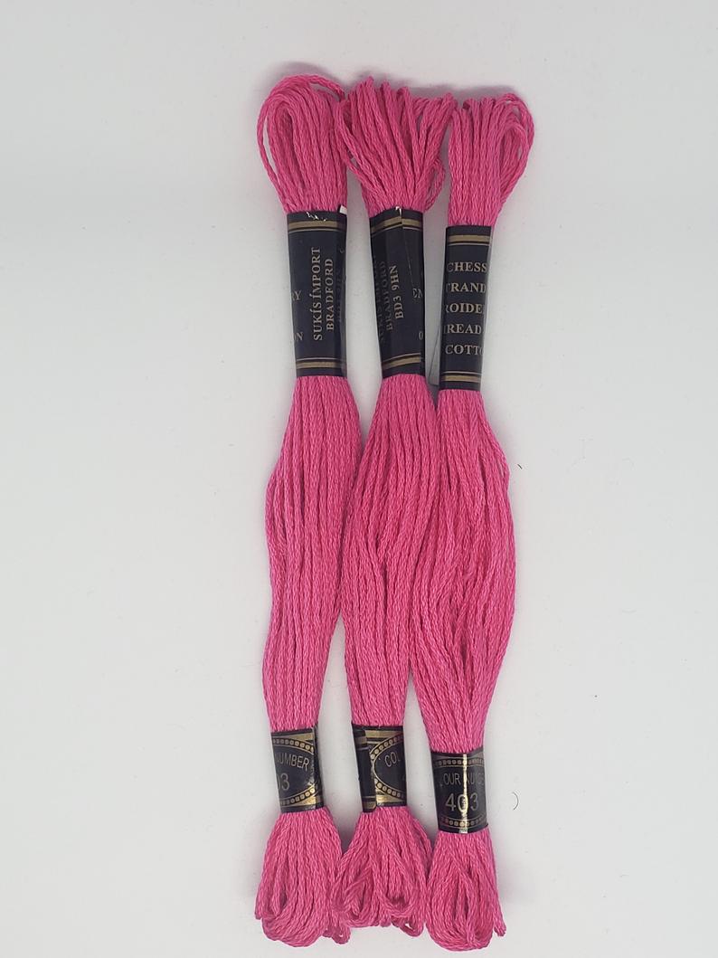 Pack of 3 Embroidery threads
