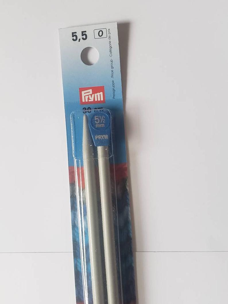 5.5mm Prym Knitting Needles 30 cm Accesorideck.co.uk